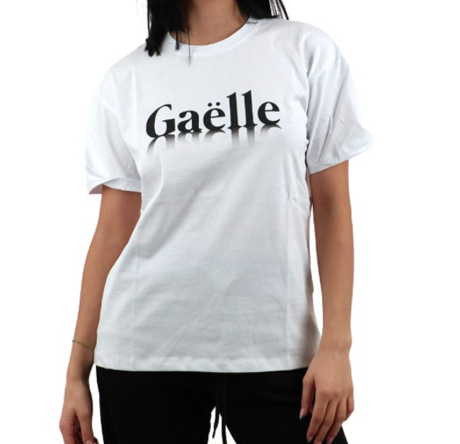 GAABW00387 T-shirt con logo scritto