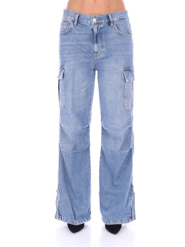 UA4088 DS059 Jeans Cargo flare