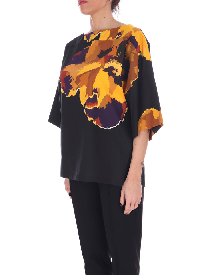 S4/L4SU11 Blusa con dettaglio fantasia