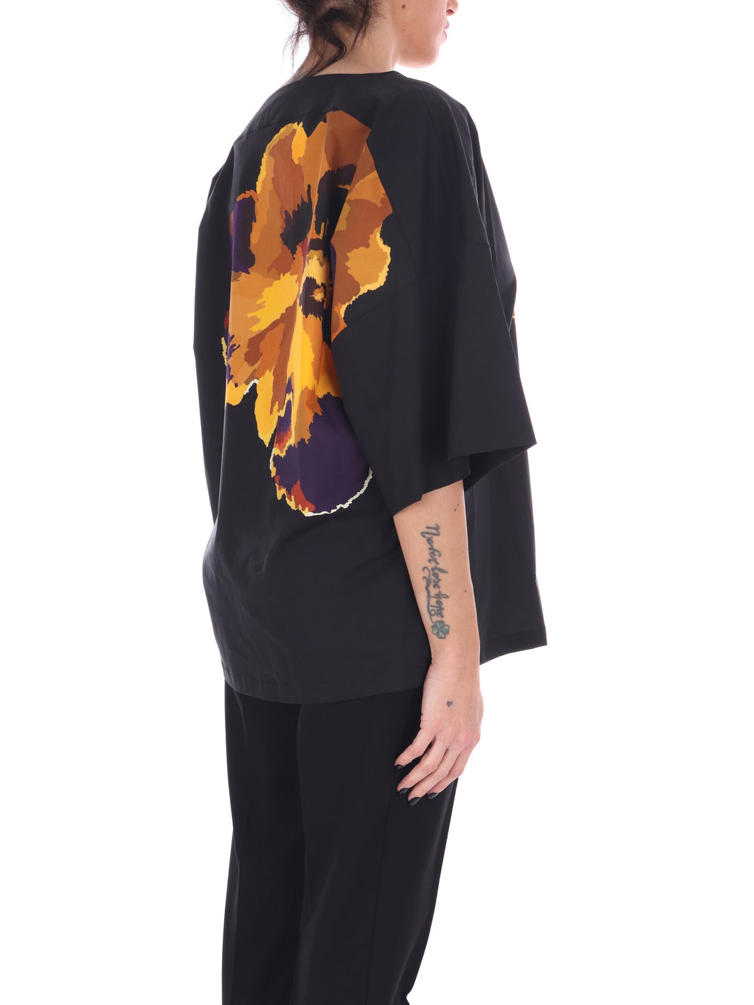 S4/L4SU11 Blusa con dettaglio fantasia