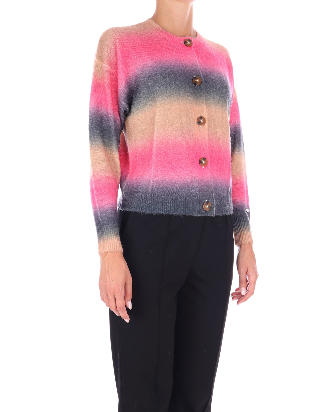 K43268 Cardigan multicolore