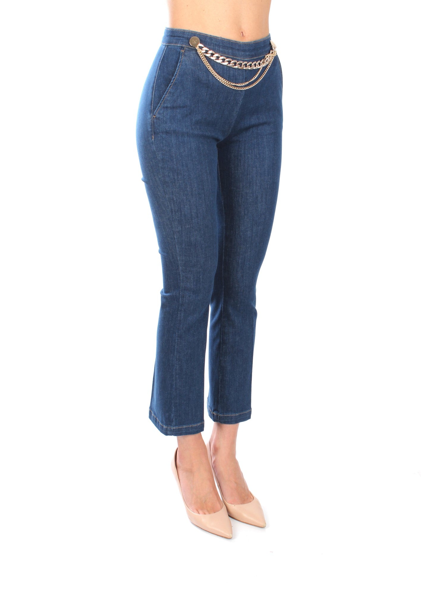 Jeans con clearance catene