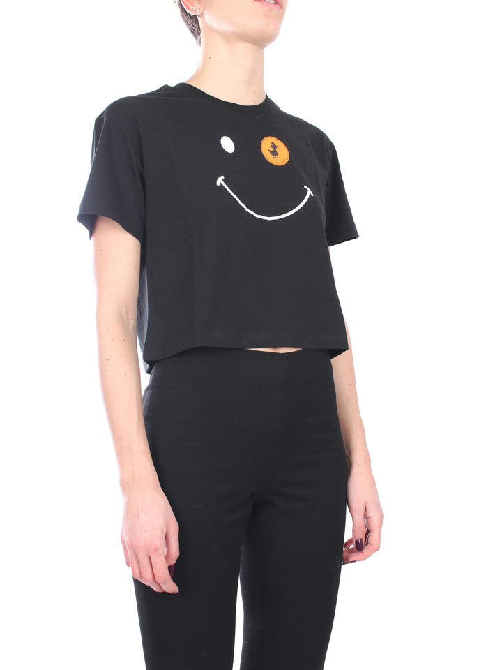Save The Duck DT1206W BESY16 T-shirt GILMA cropped smile