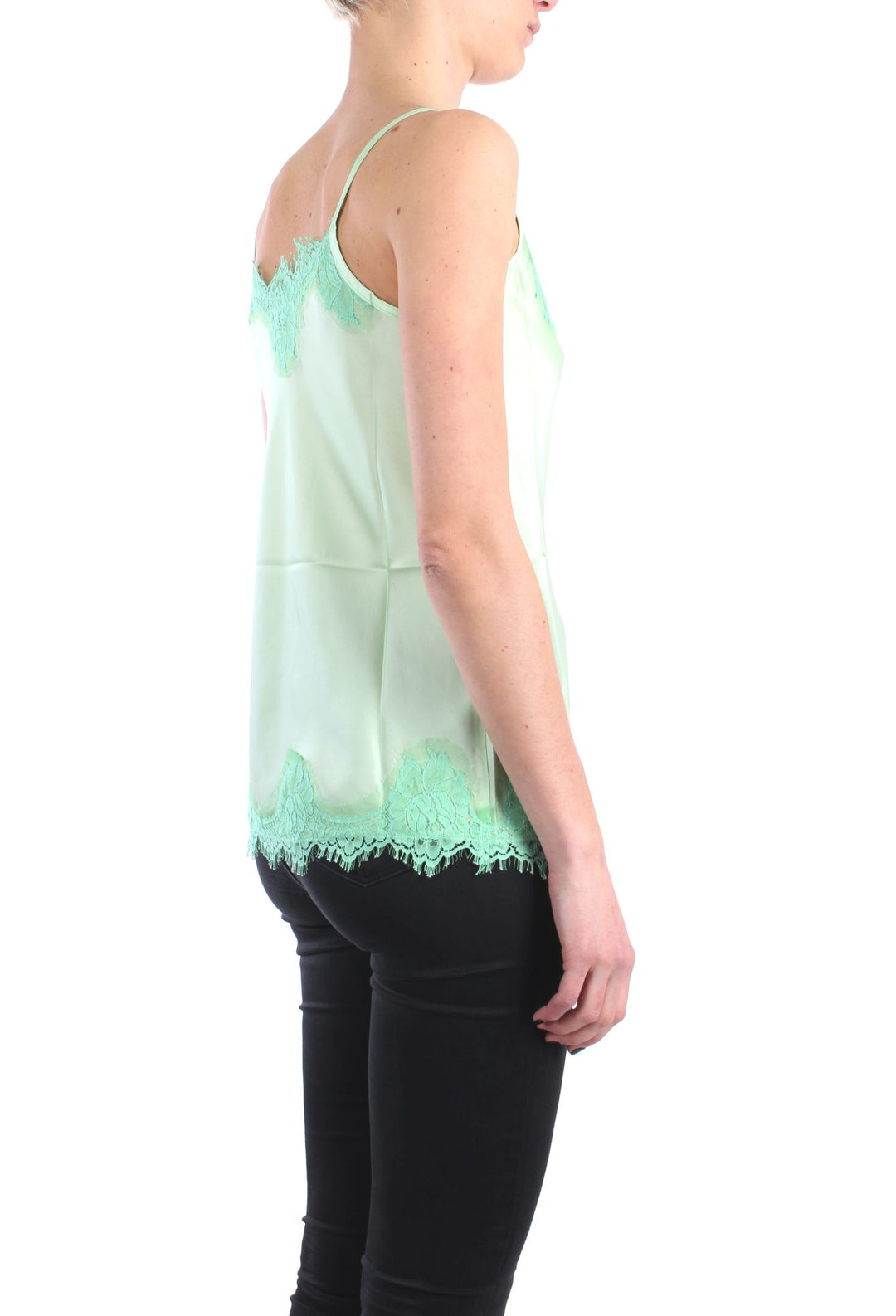 Pink Memories 11200 Top  con inserto in pizzo