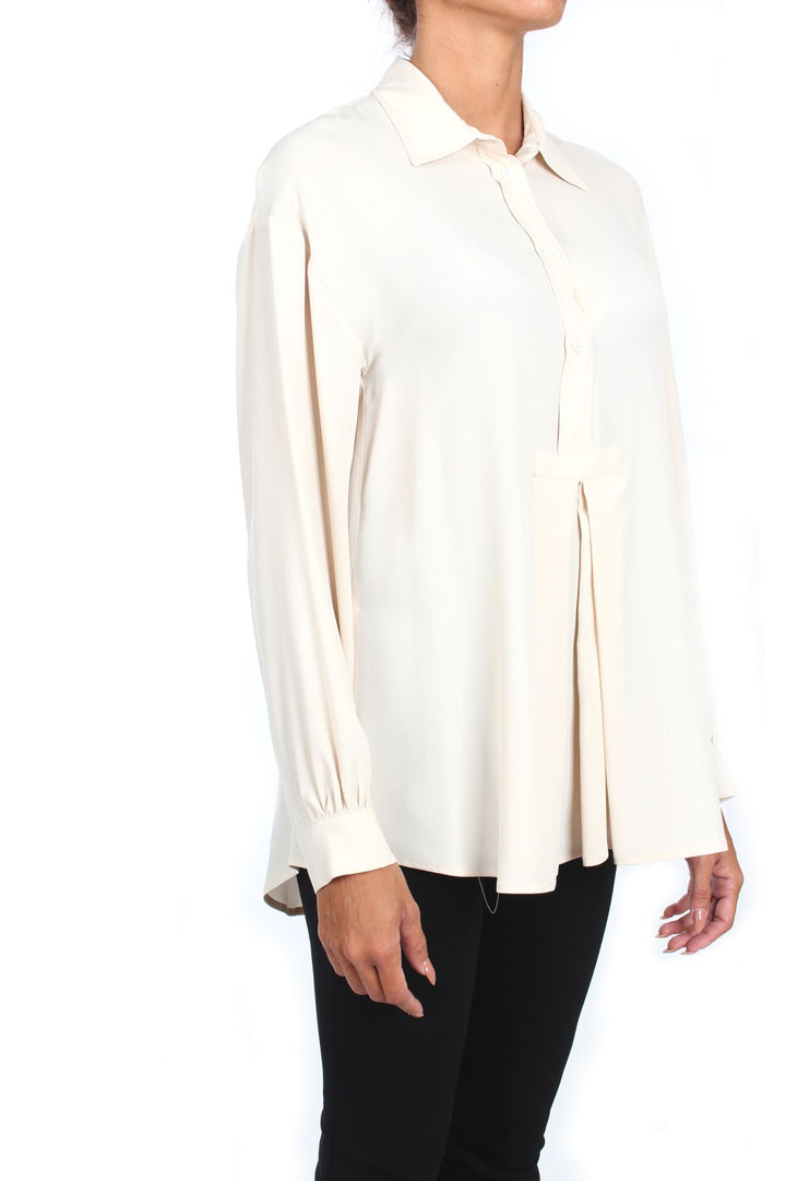 Beatrice B. 22FA4925TORRE Camicia in seta acetato