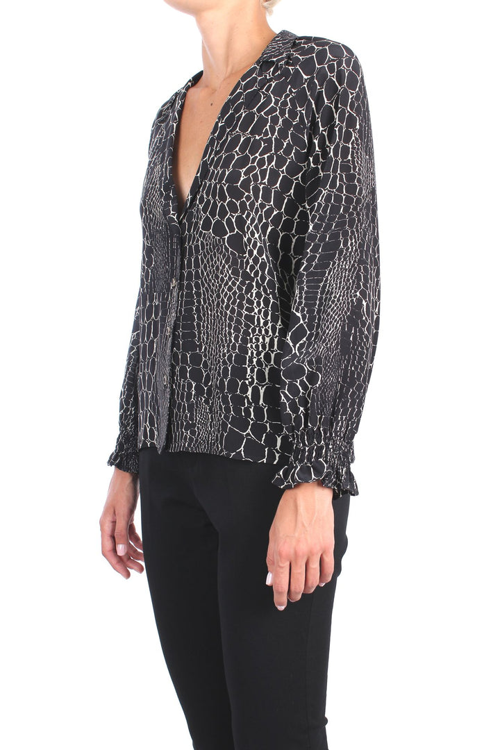 Liu Jo CF2081 T3228 Camicia in seta fantasia