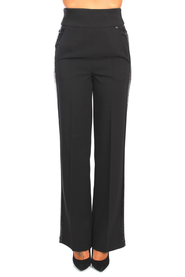 Kocca CENERR Pantalone palazzo con strass