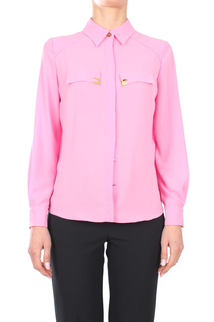 Elisabetta Franchi CA01331E2 Camicia con logo
