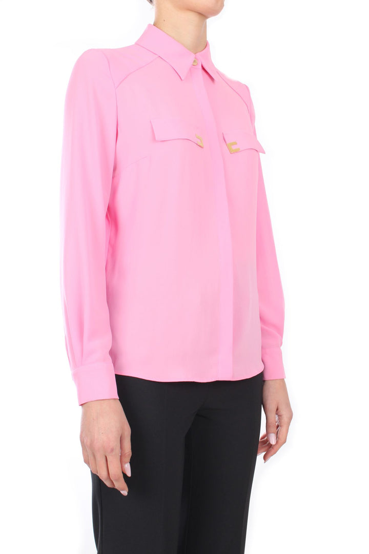 Elisabetta Franchi CA01331E2 Camicia con logo