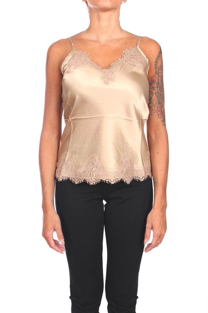 Pink Memories 11303 TOP CON INSERTO IN PIZZO