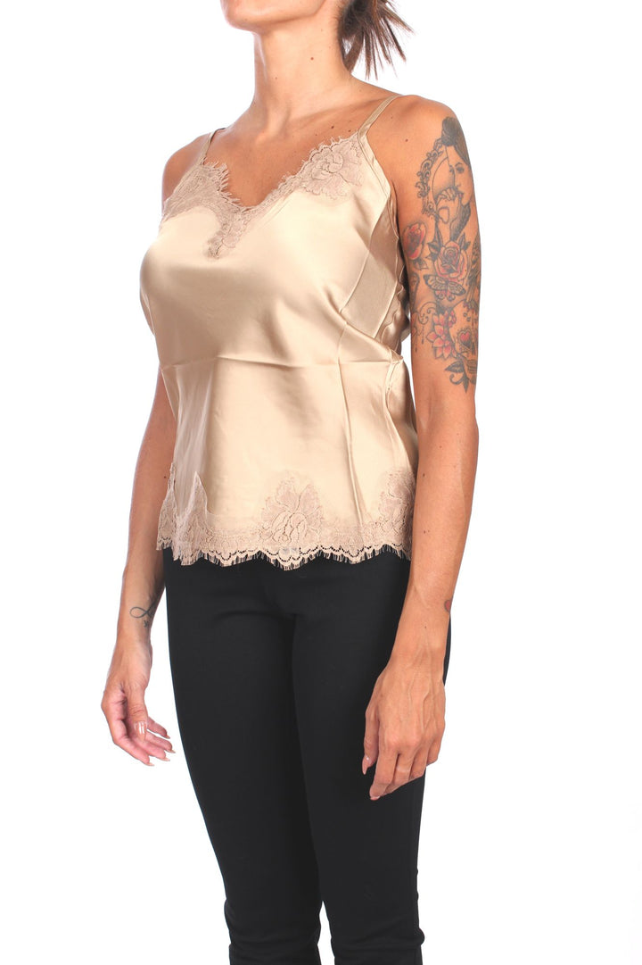 Pink Memories 11303 TOP CON INSERTO IN PIZZO