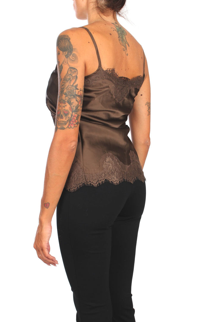 Pink Memories 11303 TOP CON INSERTO IN PIZZO