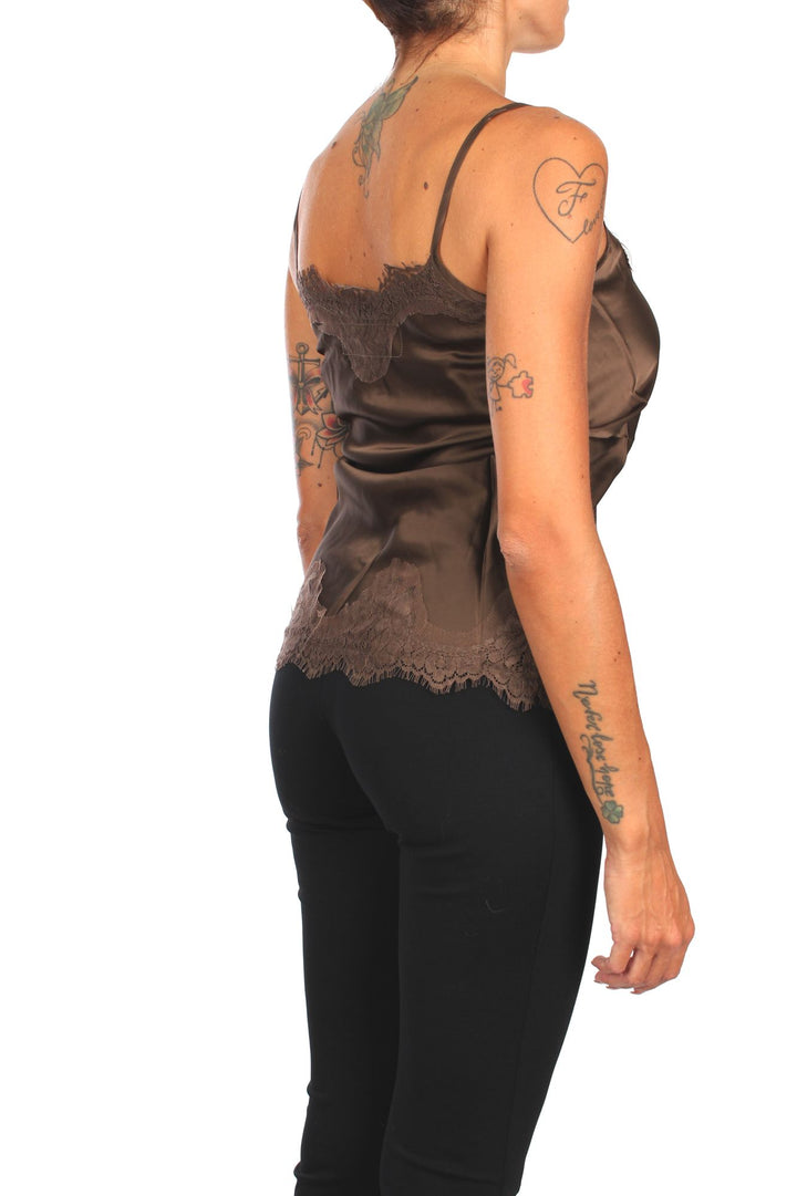 Pink Memories 11303 TOP CON INSERTO IN PIZZO