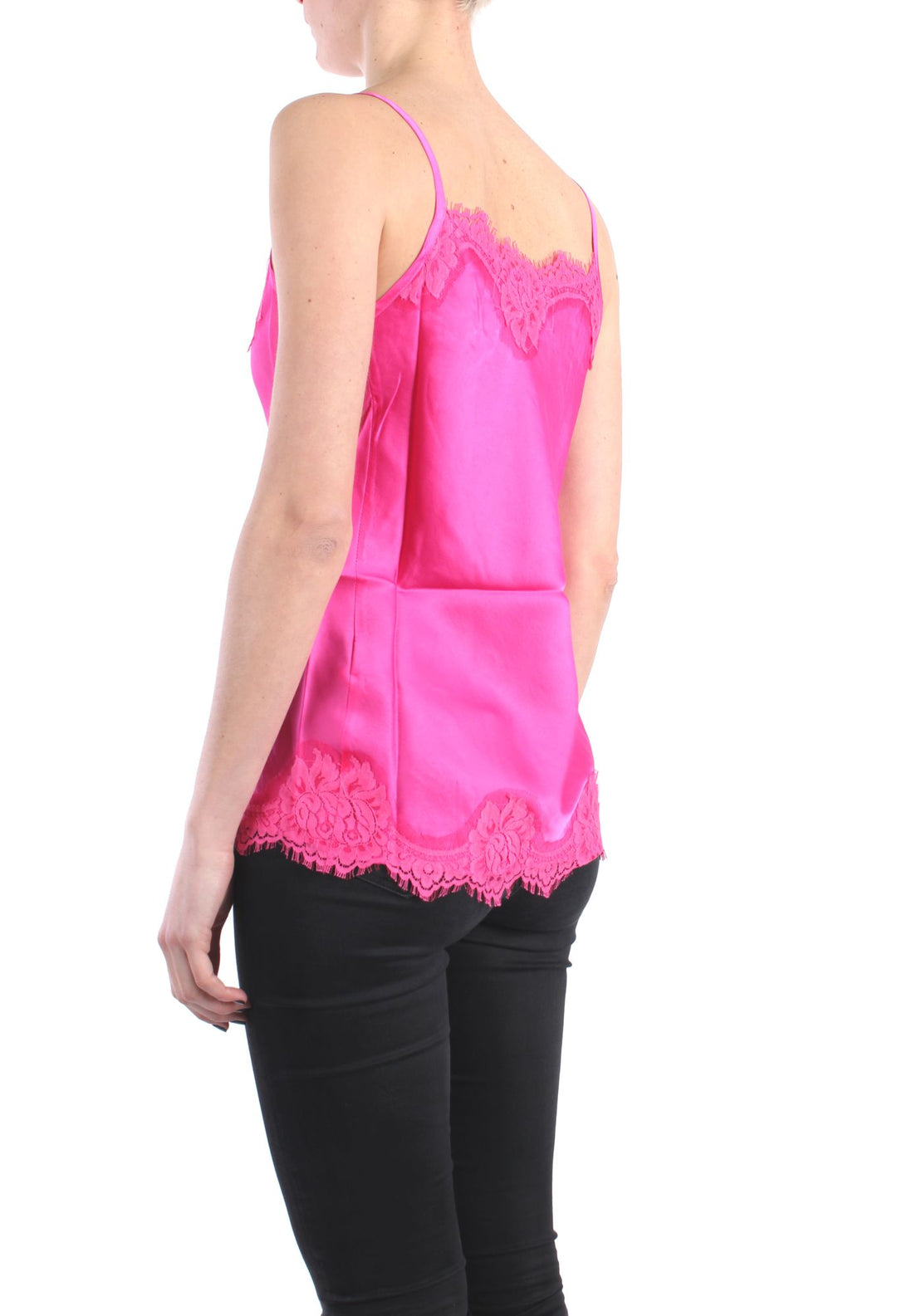 Pink Memories 11200 Top  con inserto in pizzo