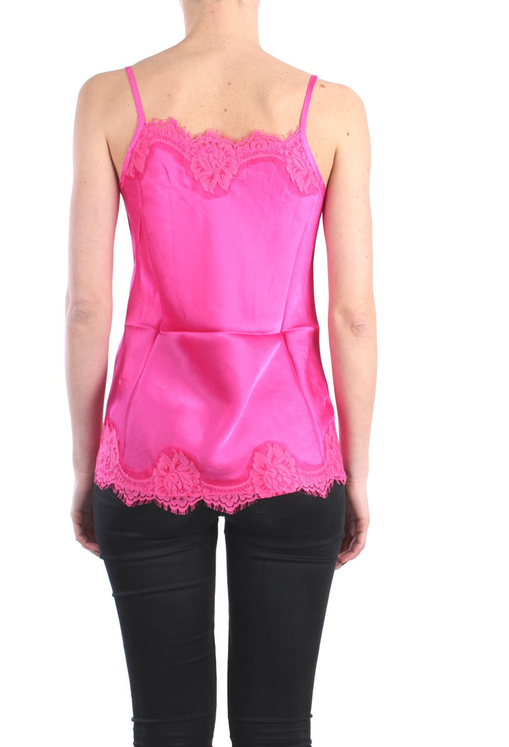 Pink Memories 11200 Top  con inserto in pizzo